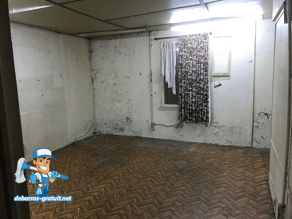 Appartement Paris 20e — débarras avant vente